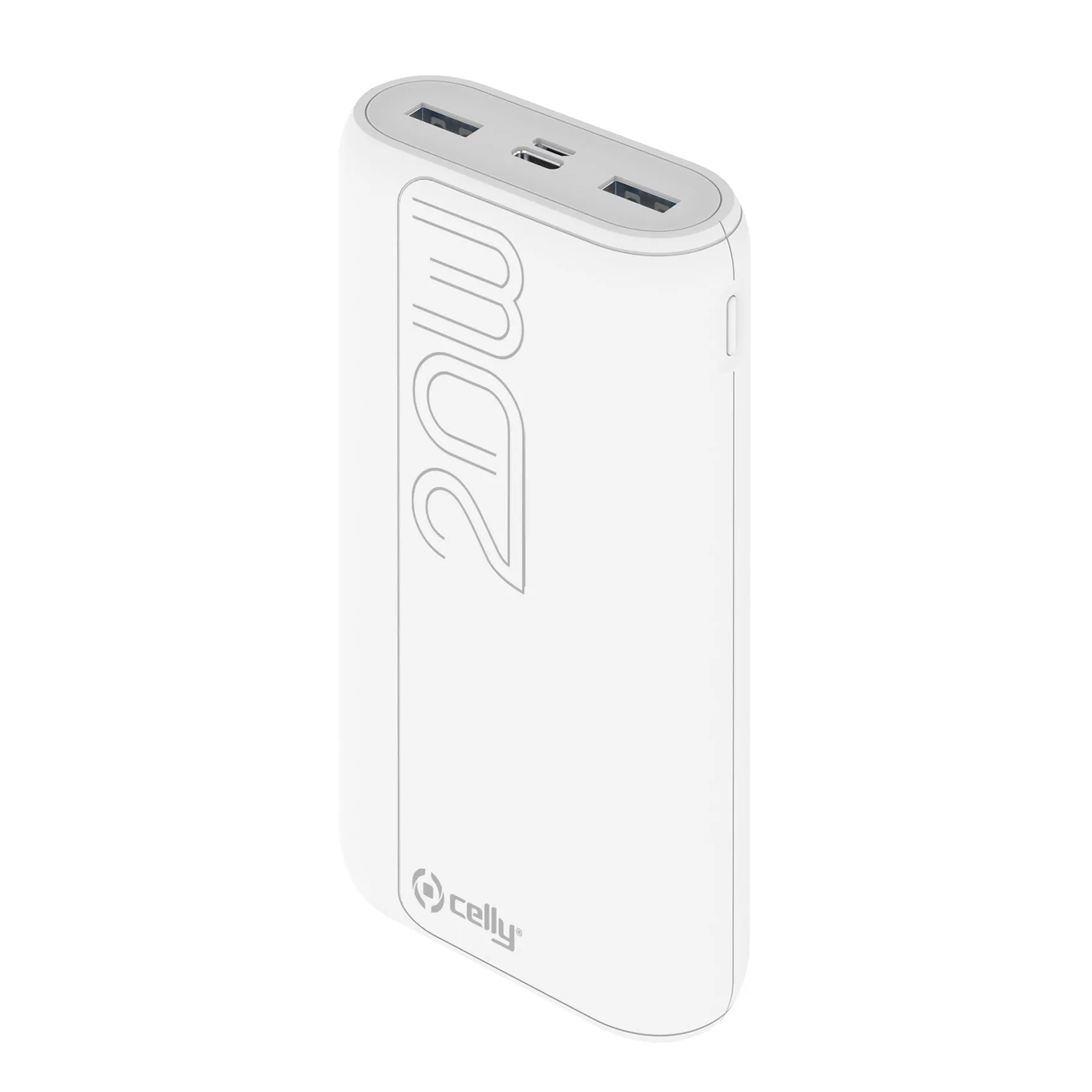 Celly Power Bank PD20W 20000 Evo White PBPD20000EVOWH