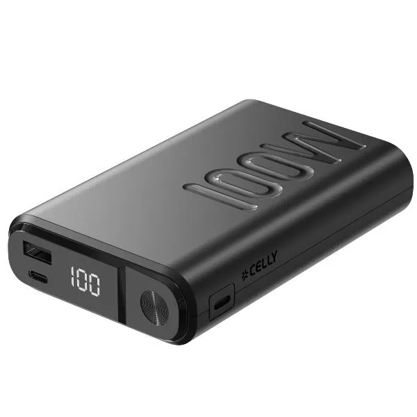 Celly Pb Up 2C 1A 20000MAH 100W Bk PBUP100W20000BK
