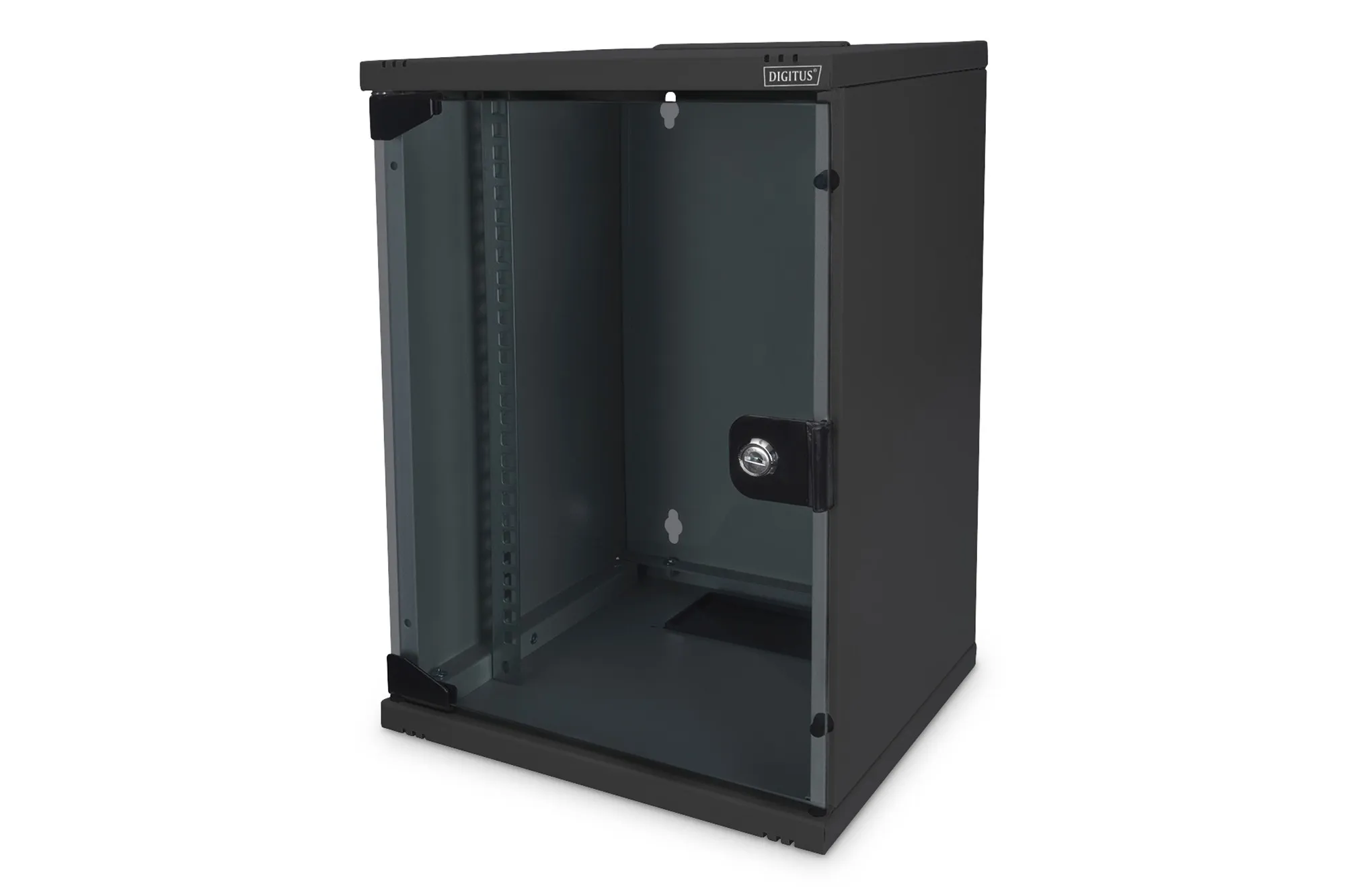 Armadio Rack 10 9 Unita In Acciaio Colore Nero