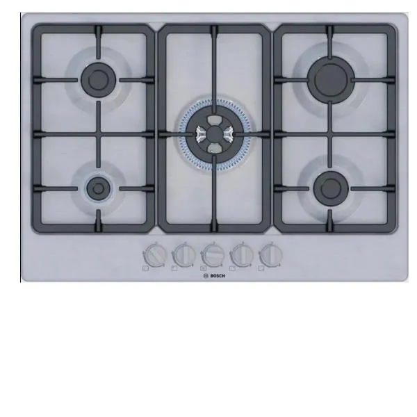 Bosch Piano Gas PGQ7B5B90 5F 75CM Inox PGQ7B5K90
