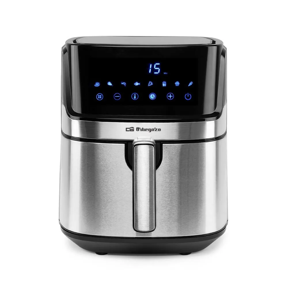 Orbegozo FDR 67 friggitrice Singolo 55 L Indipendente 1700 W Friggitrice ad aria calda Nero Acciaio inossidabile