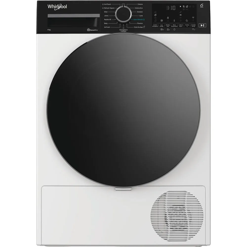 Whirlpool Asciugatrice 9 Kg C WD 96M WBS IT Bianco