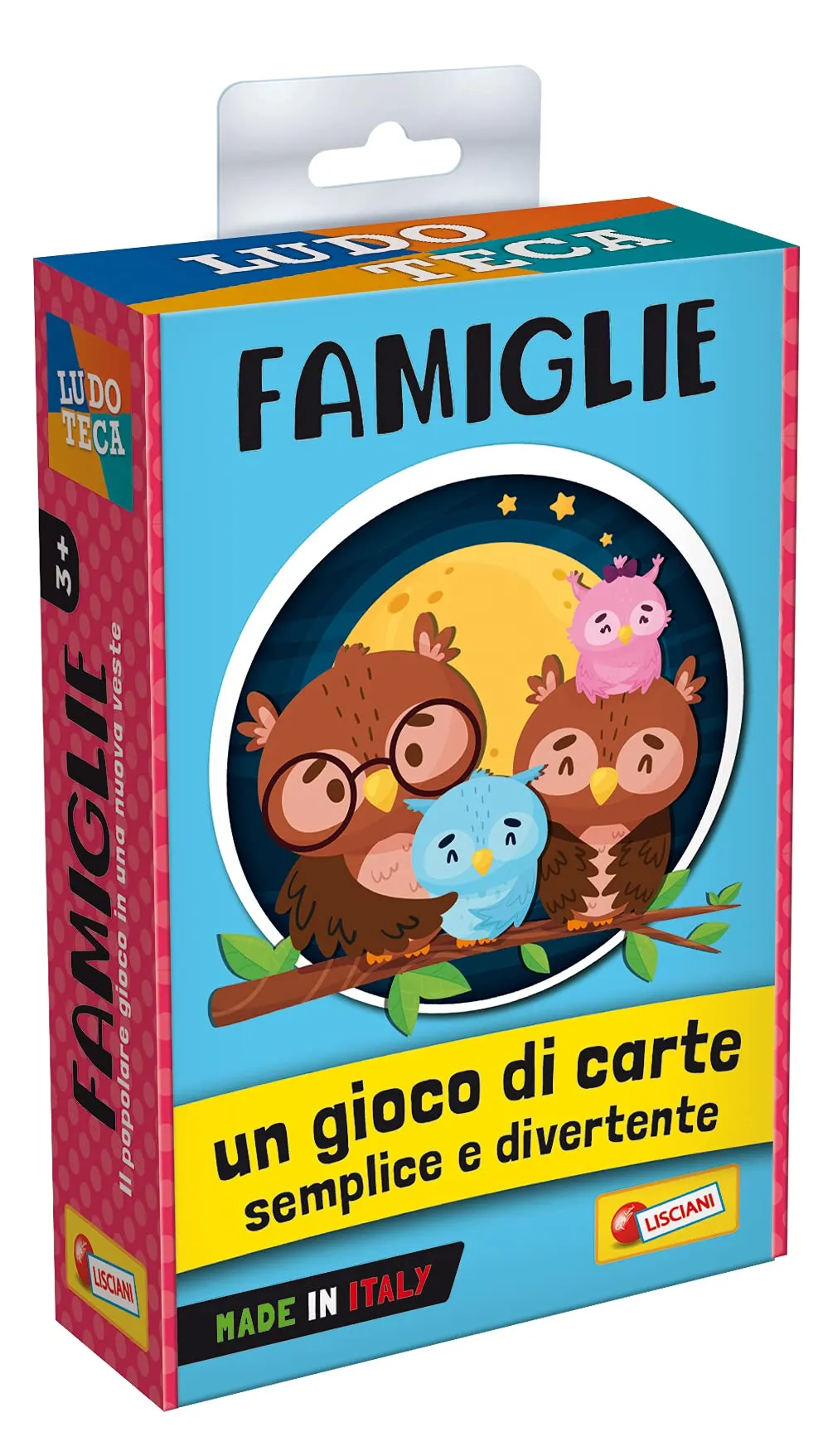 Liscianigiochi- Ludoteca Le Carte dei Bambini Famiglie, Multicolore, 89116