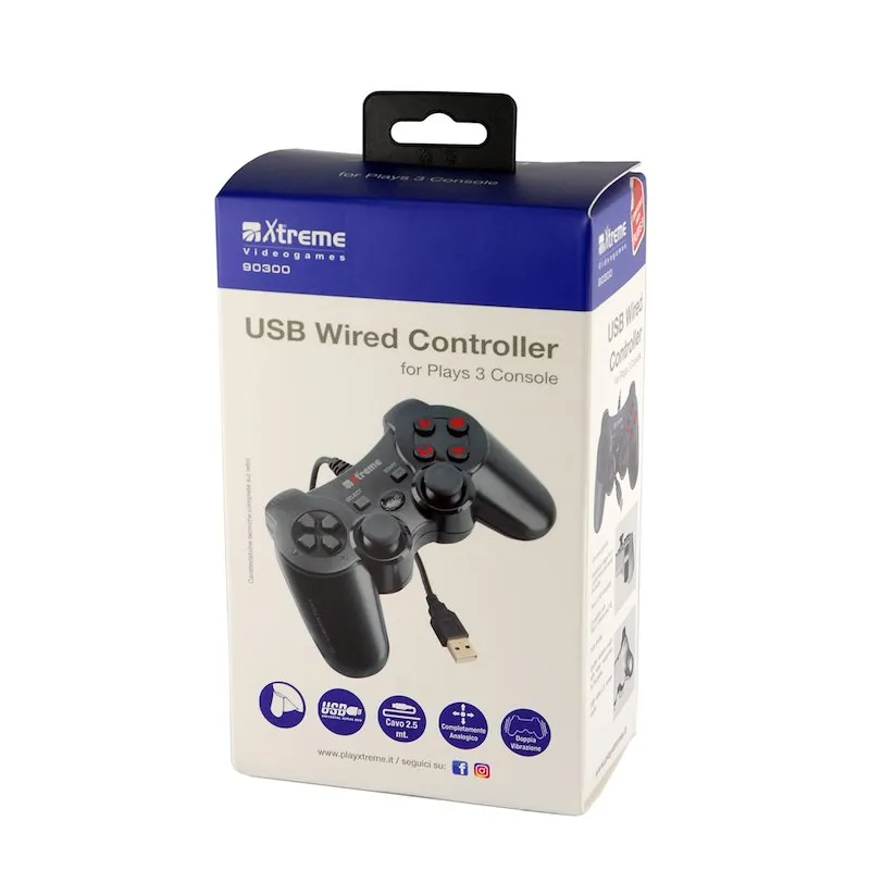 X-TREME ARIETE INFORMATICA - JOYPAD DUALSHOCK WIRED 90300