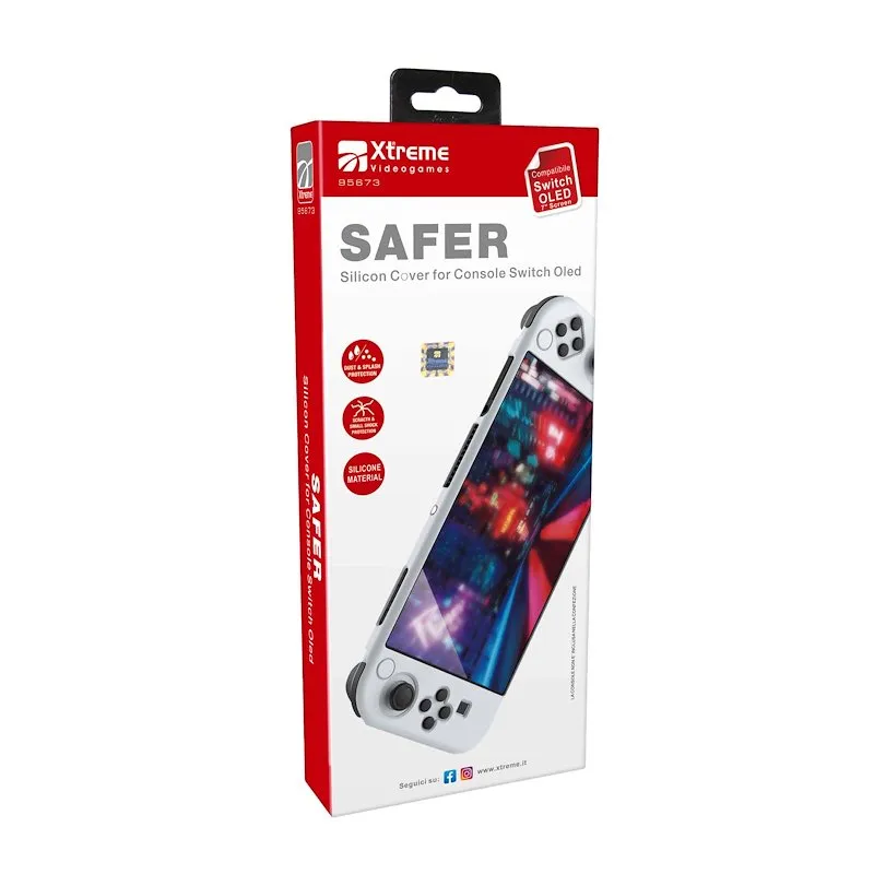 X-treme Safer silicon cover SWITCH OLED 95673