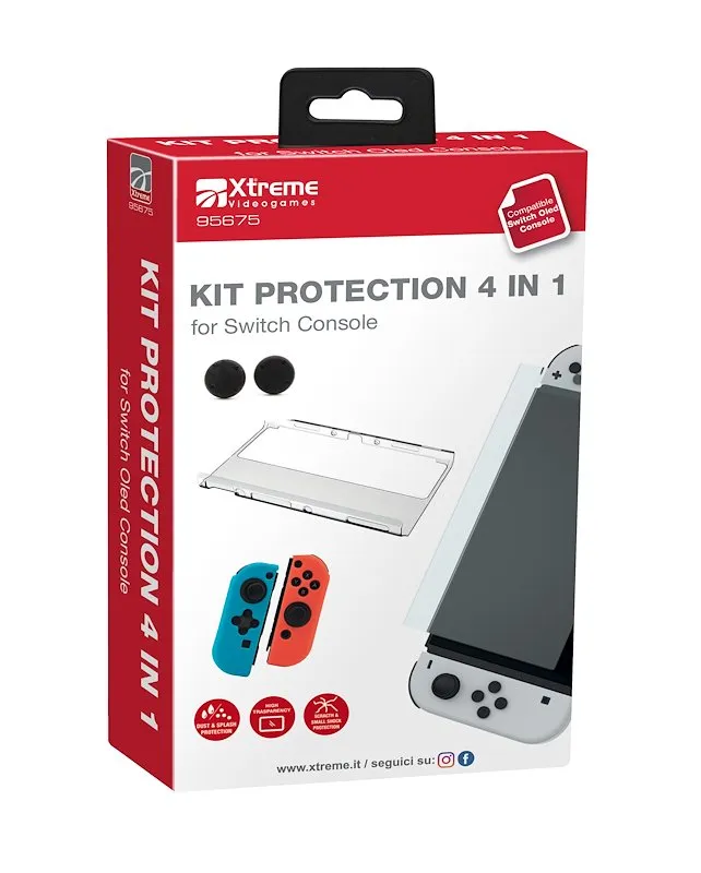 X-treme KIT PROTECTION 4 IN 1 Switch OLED