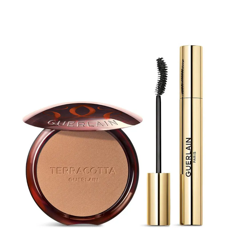 Guerlain Terracotta X Noir G Cofanetto - 8.5 gr Terra Viso + 6 gr Mascara