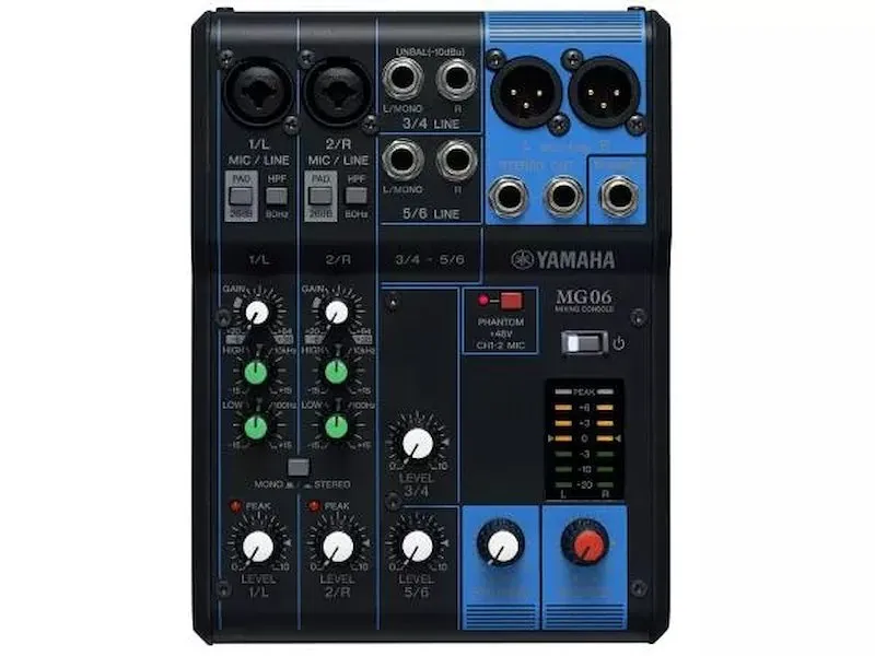 Yamaha Mixer Analogic YAM MG06