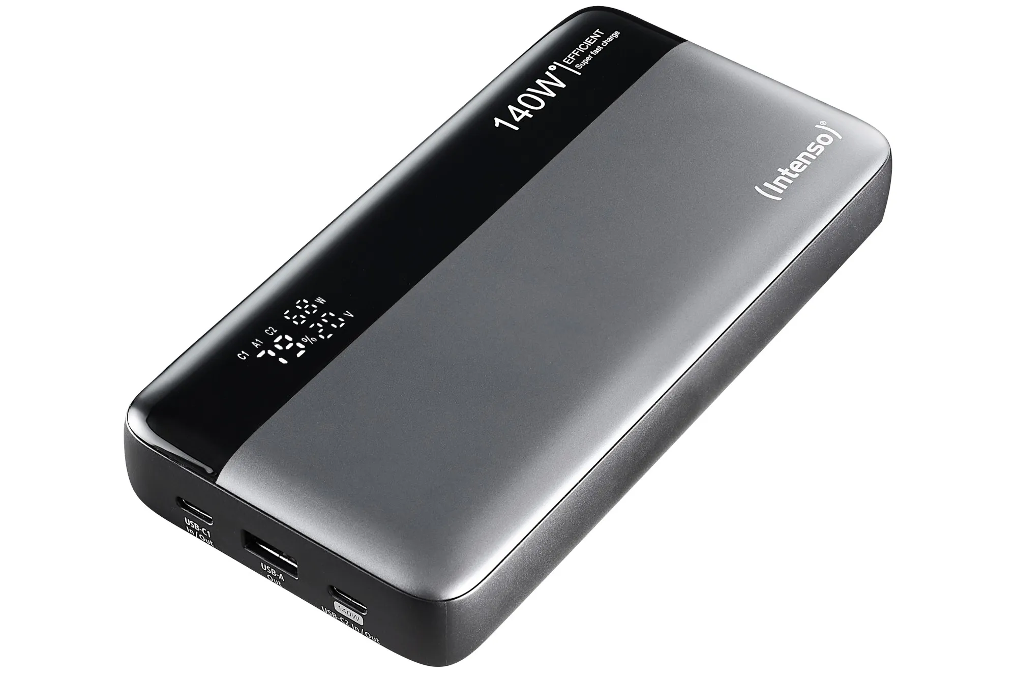 Intenso Power Bank He25000 140 W Grey - Black