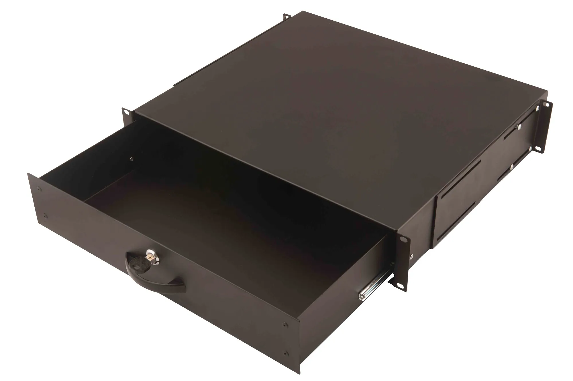 Digitus Ripiano Per Documenti 2U Con Maniglia 88X481X400 Mm Colore Nero (Ral 9005)