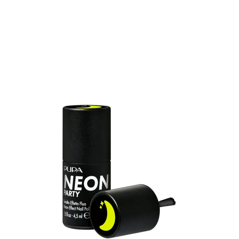 Pupa Smalto Effetto Fluo Neon Party - N.400 - FULL MOON YELLOW