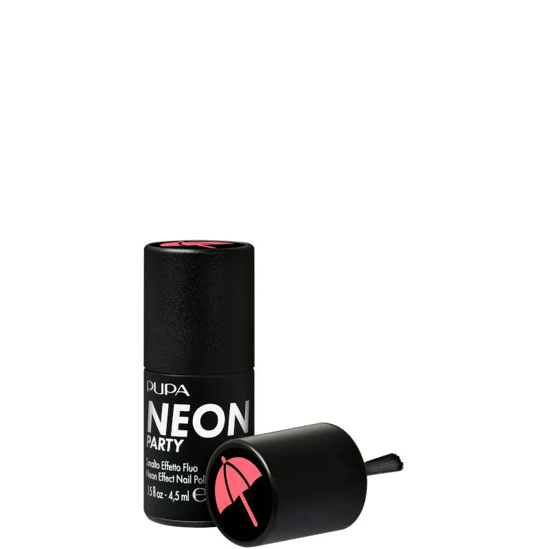 Pupa Smalto Effetto Fluo Neon Party - N.900 - ON THE BEACH PINK
