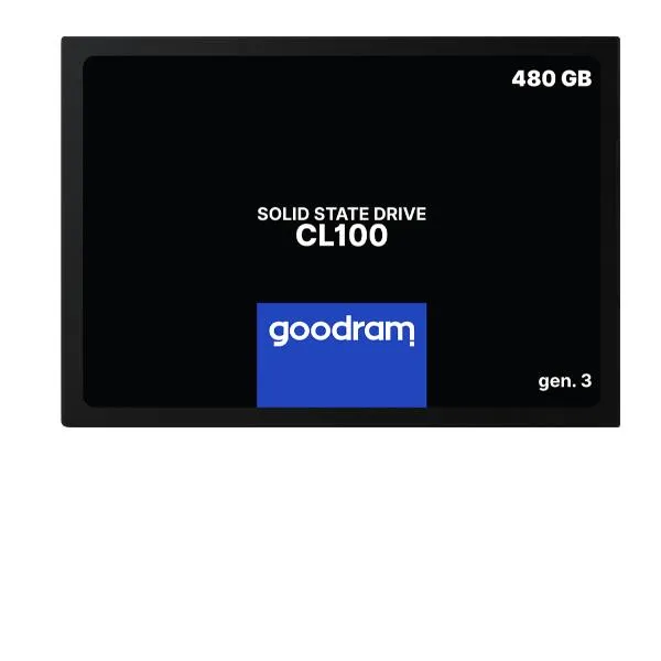 Goodram SSD CL100 Gen. 3 480GB Sata Iii 2 5 Retail SSDPR-CL100-480-G3