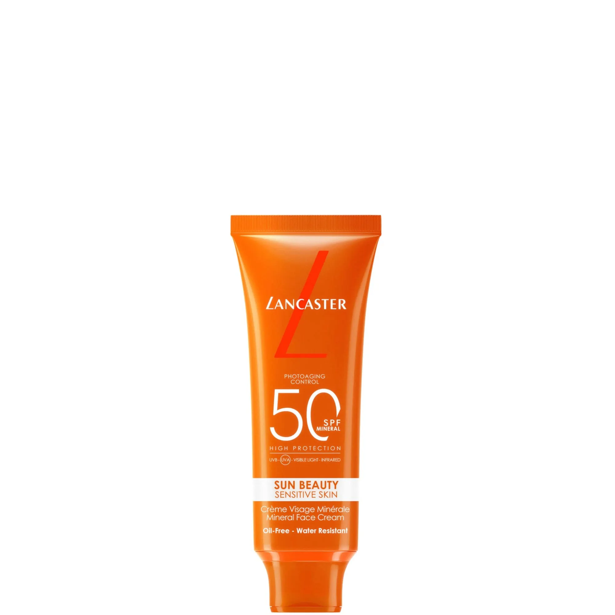 Lancaster Sun Beauty Sensitive Skin Mineral Face Cream SPF 50 - 50 ML
