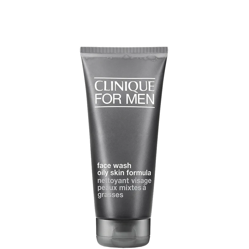 Clinique For Men Oil Control Face Wash - Sapone Liquido per il Viso Tipo 3 e 4 - 200 ML