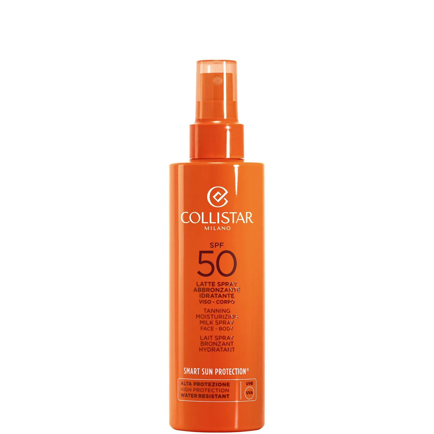 Collistar Latte Spray Abbronzante Idratante Viso Corpo SPF 50 - 200 ML