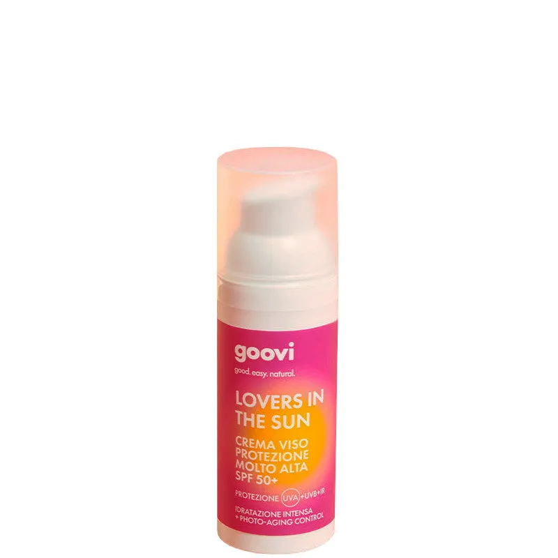 Goovi Goovi Crema Solare Viso - Protezione SPF50+ Lovers in the Sun - 50 ML