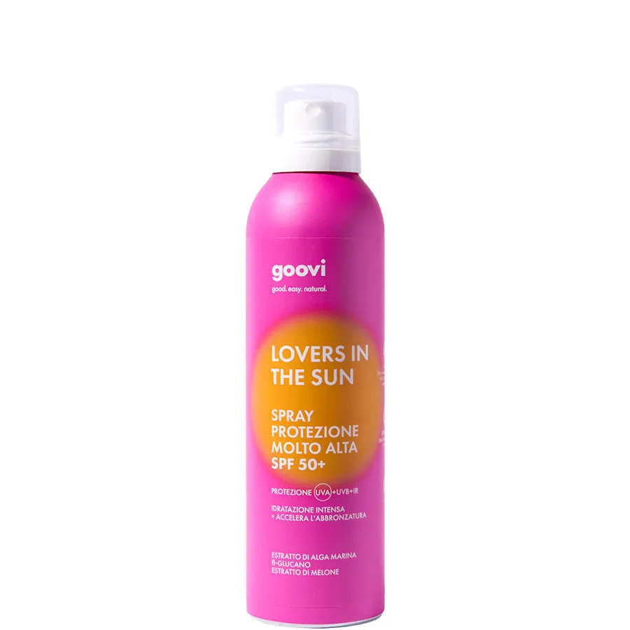 Goovi Goovi Crema Solare Spray Corpo - Protezione SPF50+ Lovers in the Sun - 200 ML