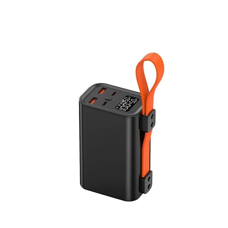 Leotec Power Bank 30000mAh 100W PD - Compatibile con laptop - Display LCD - 2x USB-A 2x USB-C