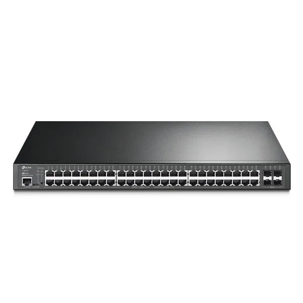 Tp-Link Switch Managed L2+ Con 48 Porte Gigabit Poe+ E 4 Slot Sfp Jetstream By Omada SG3452P