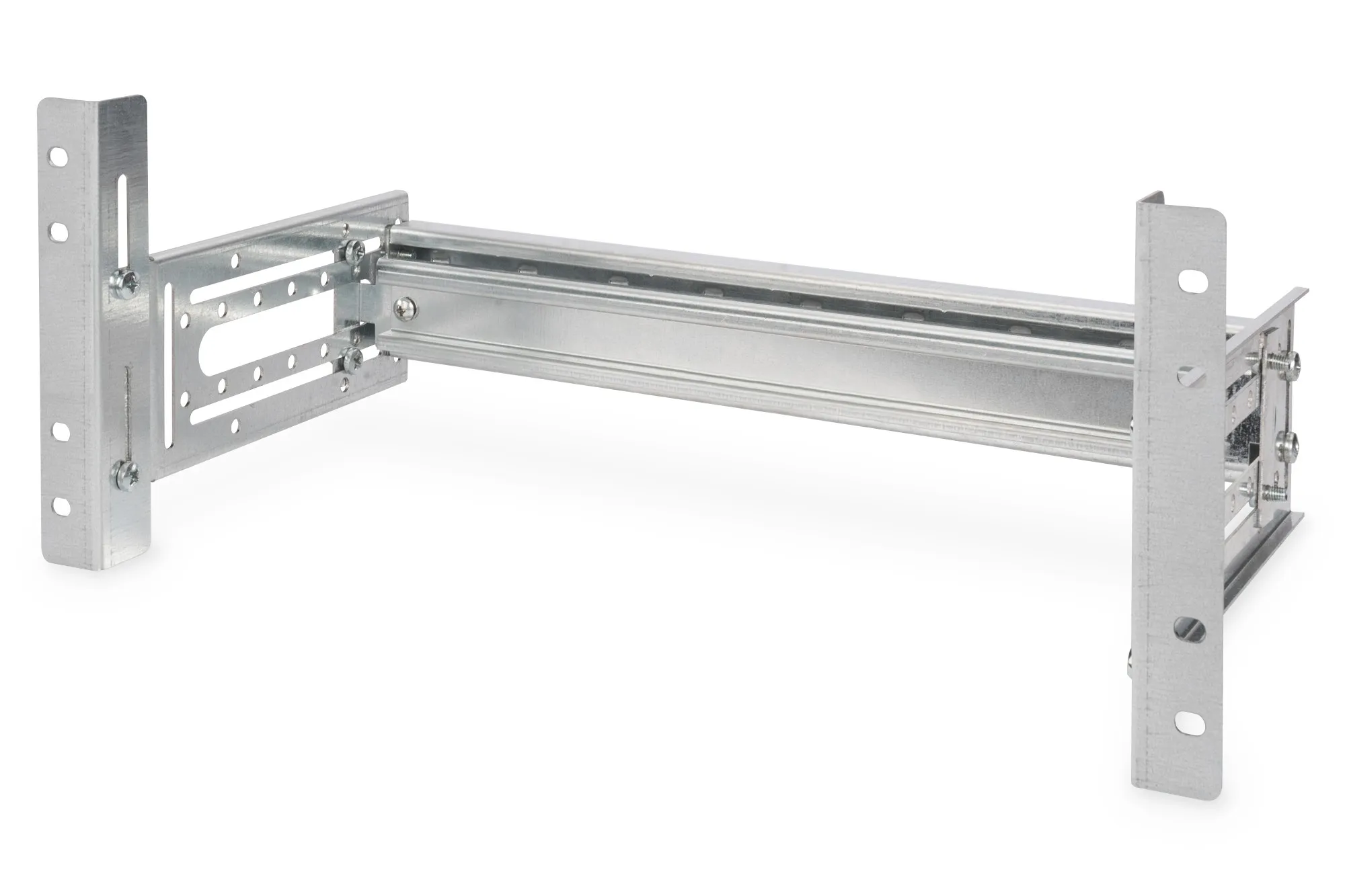 Supporto Guida Din 4U 178X483X223 Mm Galvanized Incl. Din Rail Variable Depth And Height