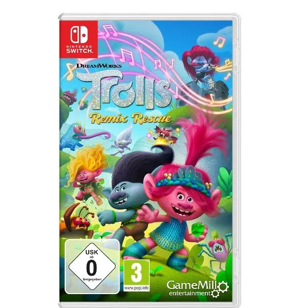Gamemill Trolls Remix Rescue Switch TRO-NSW-EU