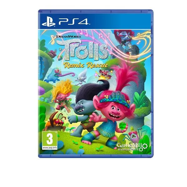 Gamemill Trolls Remix Rescue PS4 TRO-PS4-EU