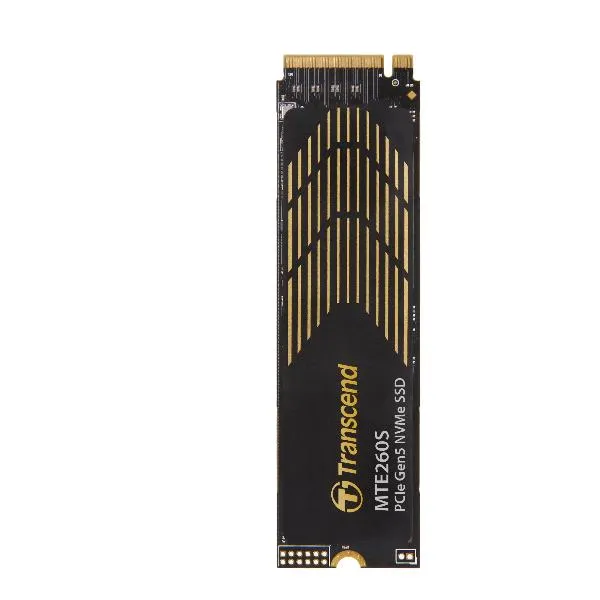 Transcend 1TB M.2 2280 Pcie Gen5x4 Nvme 2.0 3D Tlc With Dram(graphene Heatsink) TS1TMTE260S