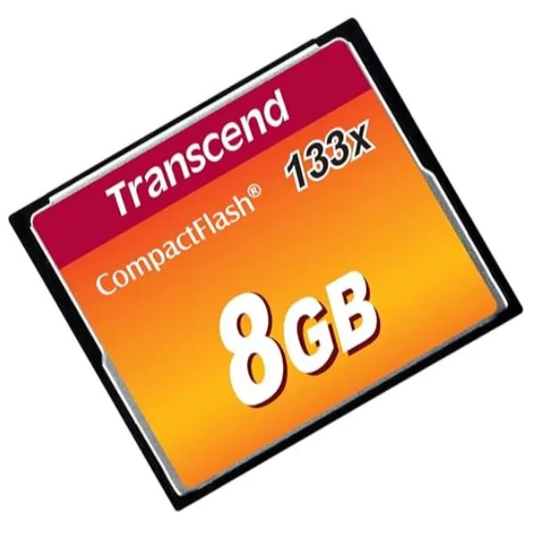 Transcend 8GB Compact Flasch Card (133X) TS8GCF133