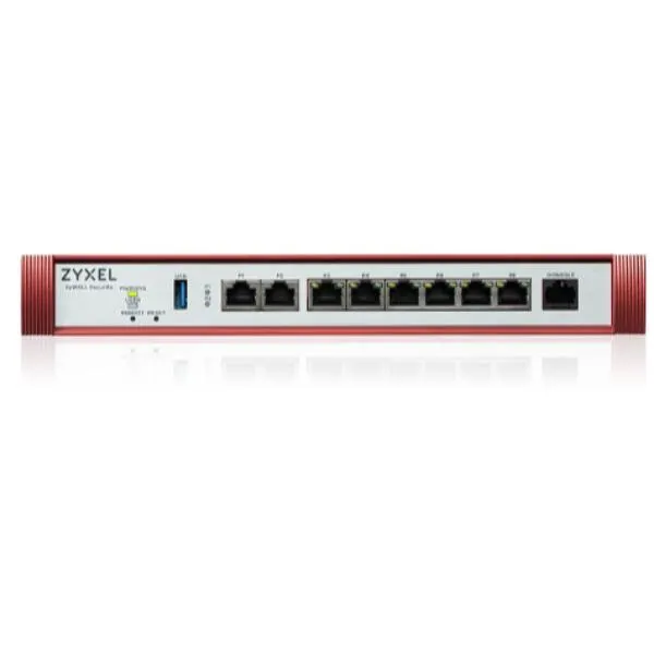Zyxel Usgflex Security Gateway 200HP. Porte WAN/LAN: 1X 2.5GBE POE 30W 1X 2.5GBE 6X Gbe 1XUSB. 5 Gbps Firewall Throughput. WAN Load USGFLEX200HP-EU0102F
