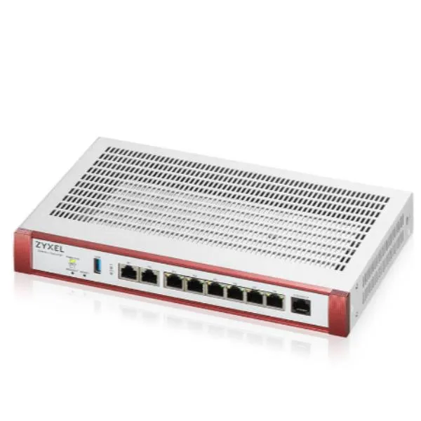 Zyxel Usgflex Security Gateway 500H. Porte WAN/LAN: 2X 2.5GBE POE 30W 2X 2.5GBE 8X Gbe 1XUSB. 10 Gbps Firewall Throughput. WAN Load USGFLEX500H-EU0102F