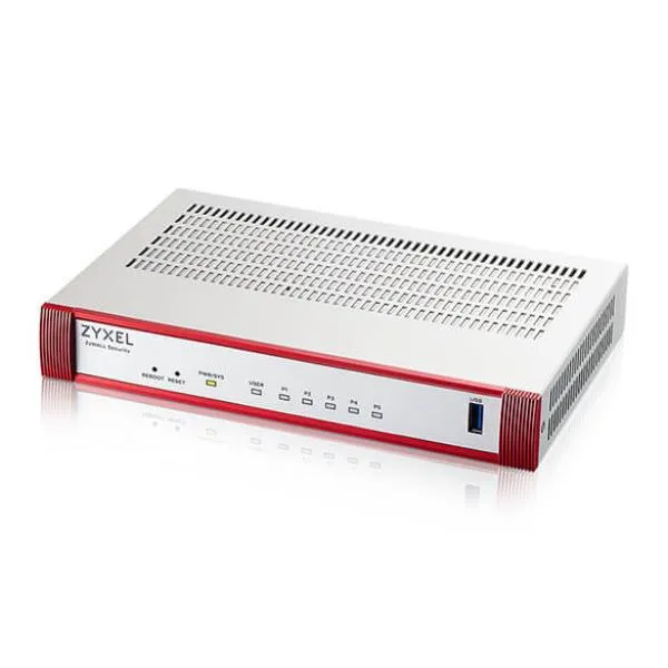 Zyxel Usgflex Security Gateway 50HP. Porte WAN/LAN: 1XGBE POE 30W 4XGBE. 2 Gbps Firewall Throughput. WAN Load BALANCING/FAILOVER. Vpn: 20 Ipsec USGFLEX50HP-EU0101F