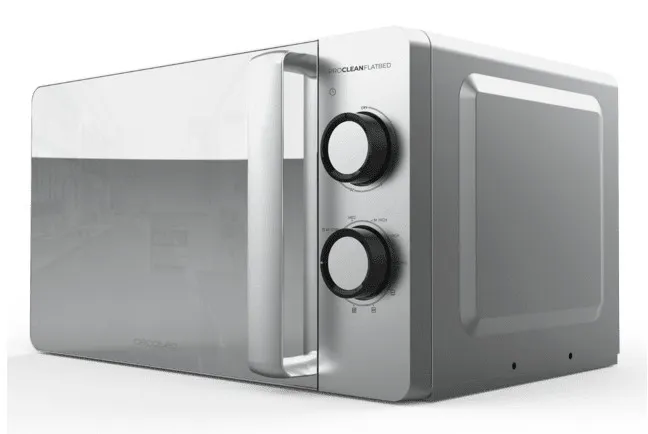Cecotec Proclean 3160 Flatbed Mirror Grigio Microonde con grill Superficie piana 20 L 700 W