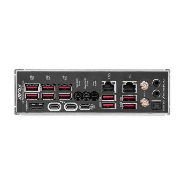 Msi 20G 10USB3.2 10G 1U\ WIFI\601-7E17-010 11\801-7E17-001\STD Mpg Z890 Carbon Wifi Z890 LGA1851 4DDR5 3PCIEX16 5M.2 2TBT4 1USBC3.2 911-7E17-001