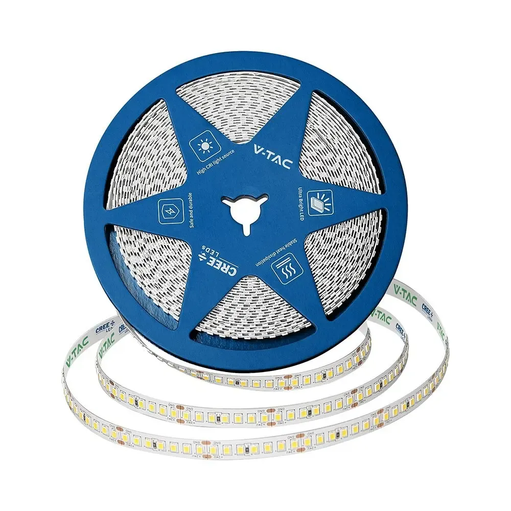 238 18W Led Strip Light With Cree Chip 3000K Ip20 24V 10Mm Double Pcb