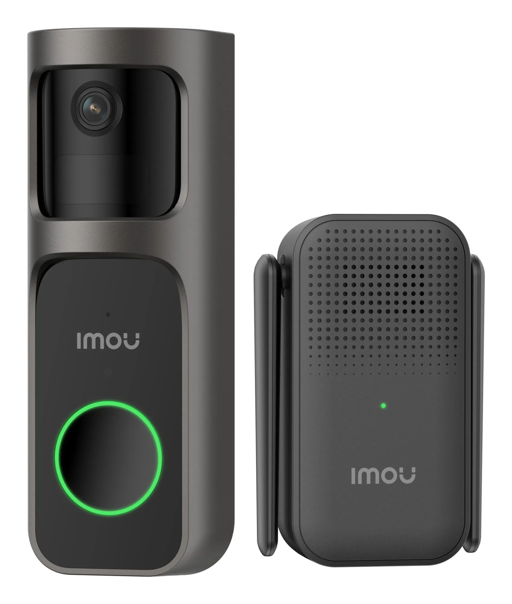 Imou Doorblell 2S 2K Kit Campanello Wi-Fi Wireless Batteria 5000Mah Lente 23Mm Campo Visivo 166