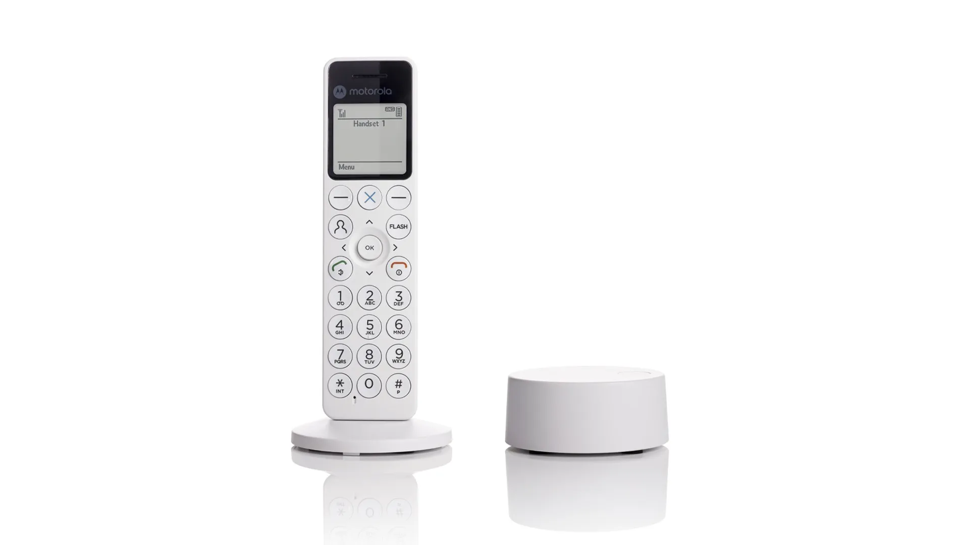 Motorola DOT411 Telefono DECT Identificatore di chiamata Bianco