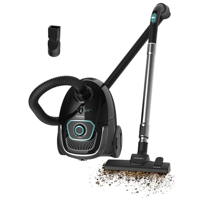 Cecotec Conga Powerbag 2500 Plus 25 L Aspiratore a cilindro Secco 850 W Sacchetto per la polvere