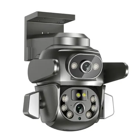 Telecamera di sorveglianza WiFi XO CR04 - Full HD - Rilevamento del movimento - Visione notturna - Audio bidirezionale - Nero