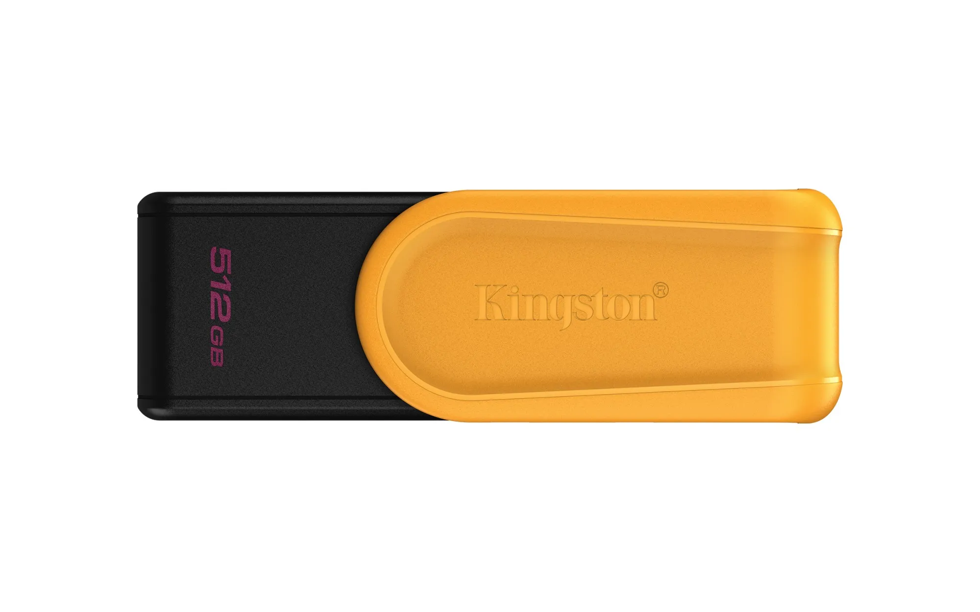 Kingston Technology DataTraveler 512GB Portable USB 3.2 Gen 1 Exodia S (Nero/Giallo)