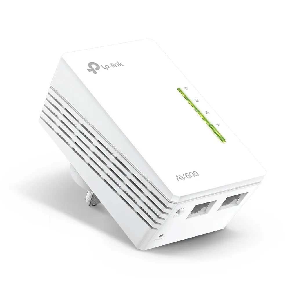 Powerline Extender AV600 300Mbps Wi-Fi con due porte Ethernet