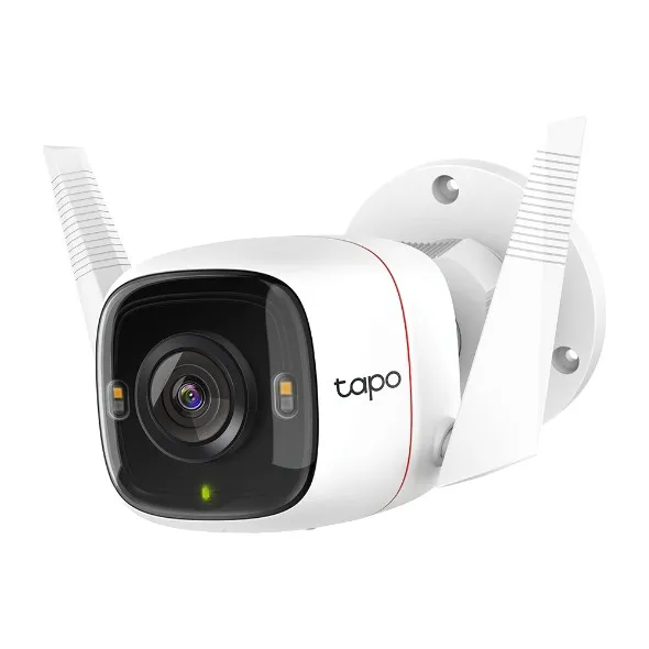 Tapo C320WS Telecamera Wi-Fi Esterno 2K 4MP Visione Notturna a Colori Wi-Fi/Ethernet