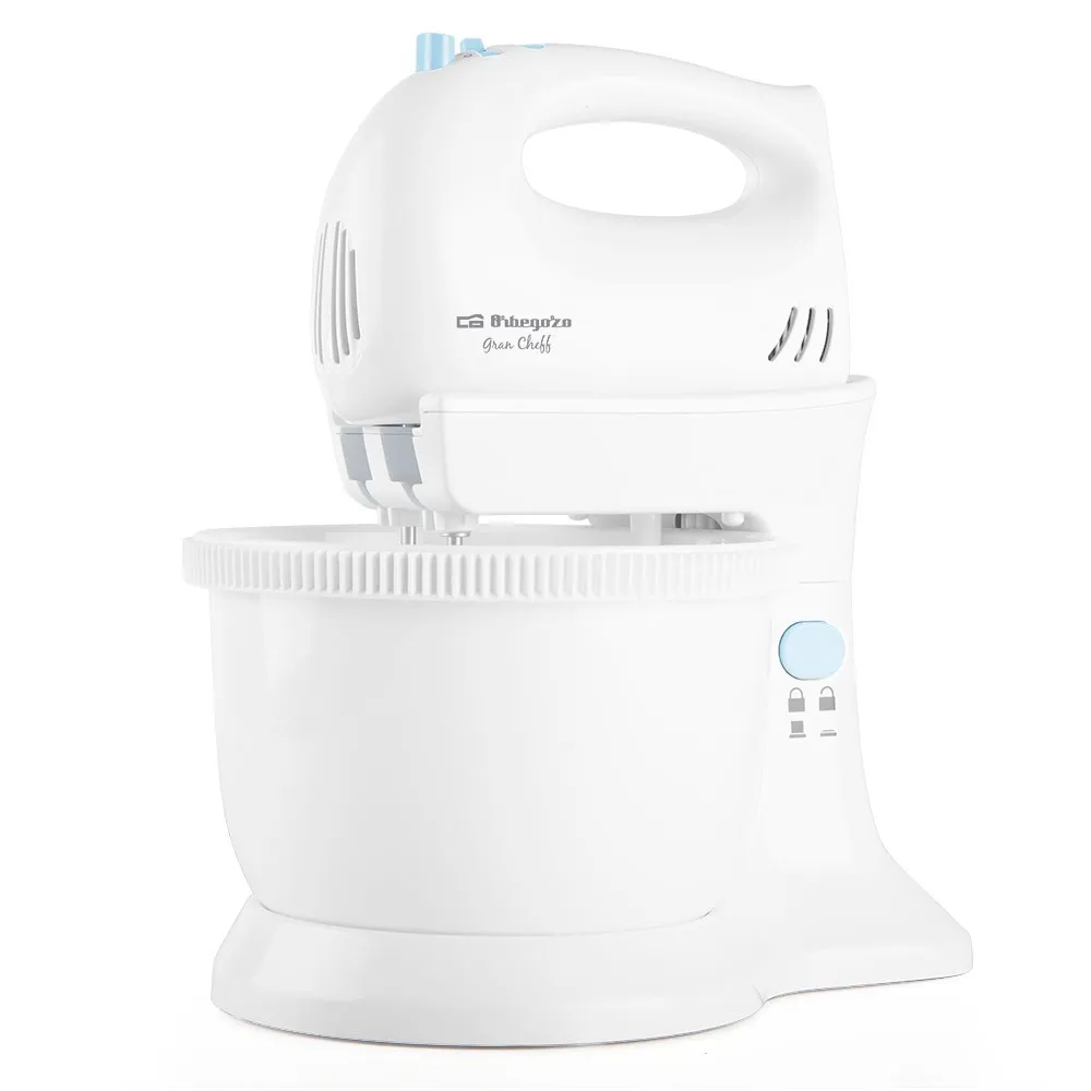 Orbegozo BA 4400 Sbattitore con base 300 W Bianco