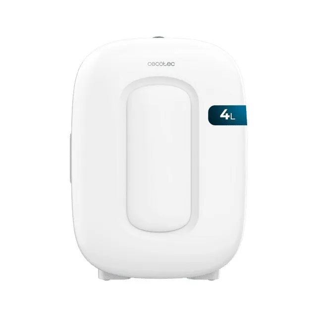 Cecotec Bolero MiniCooling 4L Bora Bianco Mini Frigorifero Portatile - Capacità 4L - Tensione 12V - Temperatura regolabile - Raffredda fino a 7ºC - Riscalda fino a 50ºC - Colore Bianco