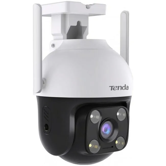 Tenda Camera Wifi 3Mp Wi-Fi6 Outdoor Full Color Pan-Tilt Wall Mount