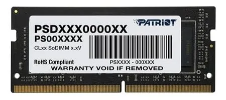 Patriot Ram So-Dimm 4Gb Ddr4 2666Mhz