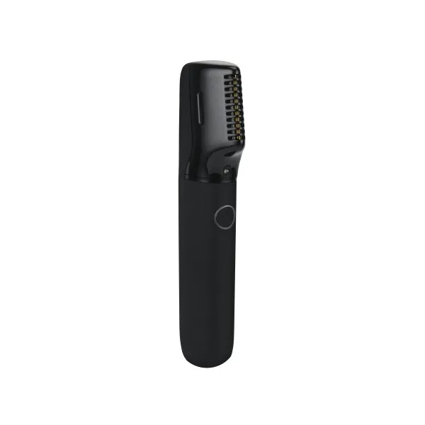 Blacknuance by Rene ZZ The Silkener Tagliacapelli da donna con LED - Batteria da 37 V - Fino a 2 ore di autonomia - IPX7 - Porta USB-C - Testine di taglio da 1 e 3 mm - Include spazzola - Nero