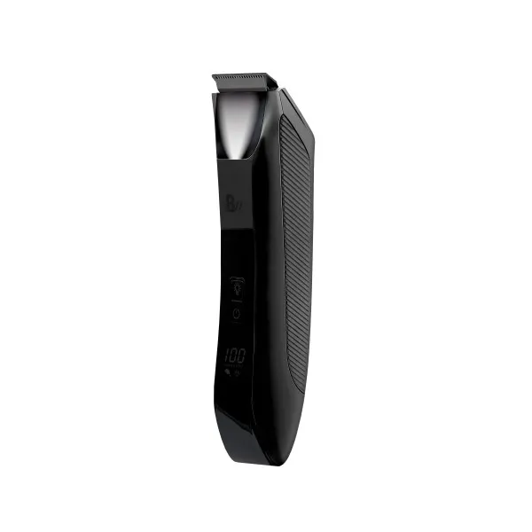 Blacknuance by Rene ZZ The Sculptor Tagliacapelli e Barba con LED - Batteria da 600 mAh - Display frontale - Lama in ceramica - Impermeabile IPX7 - Porta USB-C - Include accessori - Nero