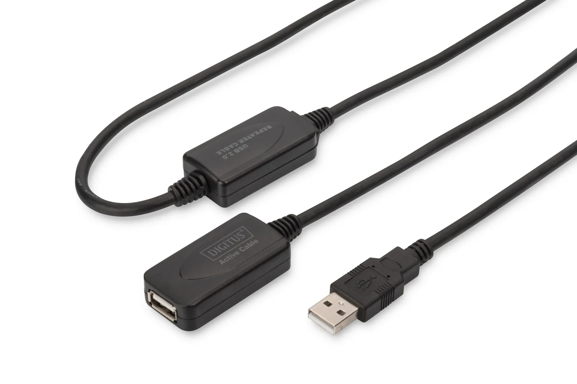Estensore Di Linea Usb 2.0 Maschio/Femmina Con Cavo Da Mt. 20