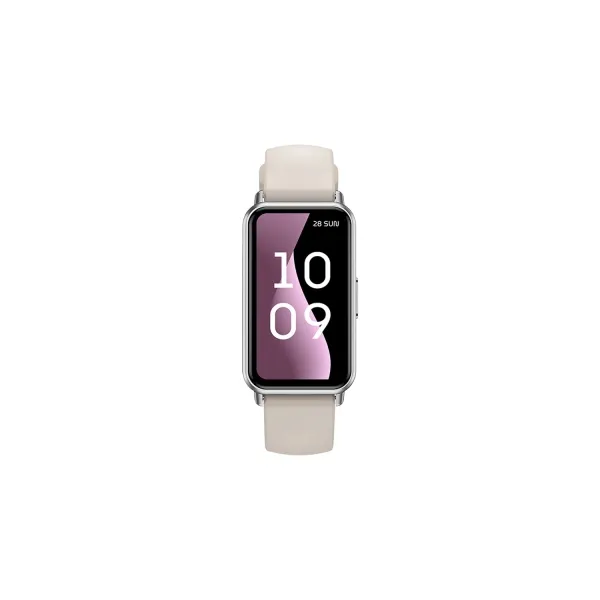 Braccialetto SPC Duo Fit Activity Display AMOLED - 147 - Monitoraggio +100 attività - Durata della batteria fino a 8 giorni - IP68 - 2 cinturini - Bianco